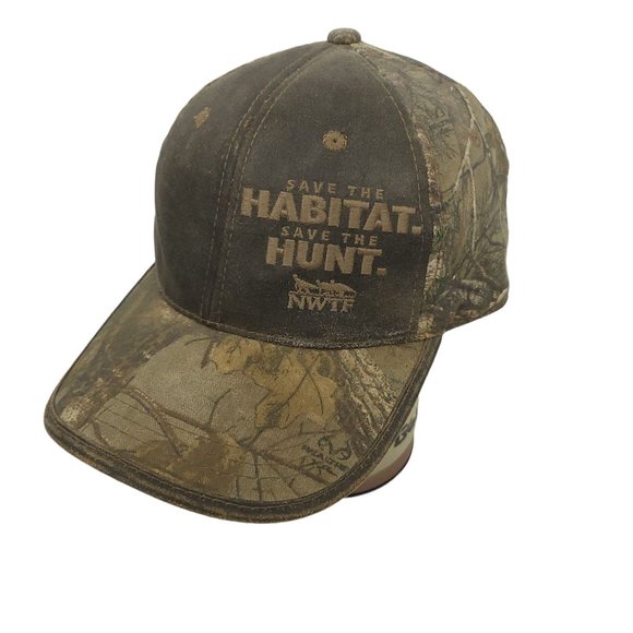 Outdoor Cap National Wild Turkey Federation Strapback Camouflage Cap Hunter NWTF - Picture 2 of 10